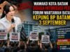 Gelar Aksi 3 September Wartawan Batam Desak Li Claudia. Minta Maaf Atau Mundur
