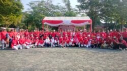 Polsek Banjarbaru Utara Gelar Bakti Kesehatan dan Lomba Bersama Purnawirawan Polri Sambut HUT RI ke-81