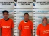 Tiga Pelaku Peredaran Gelap Narkoba Di Wilayah Kec. Mekarsari, Berhasil Diamankan Satresnarkoba Polres Batola