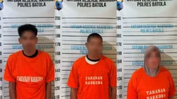 Tiga Pelaku Peredaran Gelap Narkoba Di Wilayah Kec. Mekarsari, Berhasil Diamankan Satresnarkoba Polres Batola