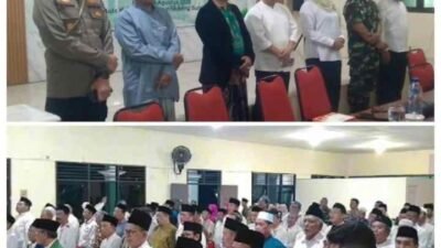 Annita Hapsari Camat Gubeng Menemani Arif Afandi Hadiri Pelantikan PC DMI Gubeng Periode 2026-2031