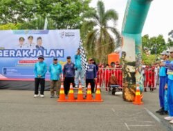 Semarak HUT RI dan Hari Jadi Kalsel, Gerak Jalan Jadi Ajang Bangun Karakter Generasi Muda
