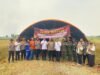 Kapolres Dan Tim Pamatwil Polda Kalsel Tinjau Posko Siaga Karhutla Zona 2 Di Kecamatan Jejangkit