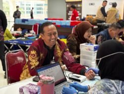 101 kantong Darah Terkumpul Diacara Donor Darah Peringati Hari Jadi Bandara Syamsudin Noor