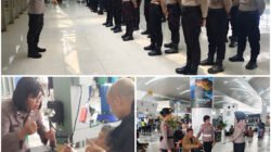 Antisipasi Dampak Gangguan Penerbangan, Poldasu Siagakan 108 Personil di Bandara Kualanamu