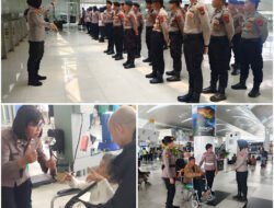Antisipasi Dampak Gangguan Penerbangan, Poldasu Siagakan 108 Personil di Bandara Kualanamu
