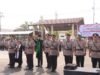 Polres Barito Kuala  Gelar Sertijab,  Sejumlah Pejabat Baru  Disambut  Penuh Keakraban
