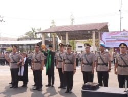 Polres Barito Kuala  Gelar Sertijab,  Sejumlah Pejabat Baru  Disambut  Penuh Keakraban