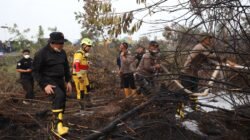 Polda Kalsel Fokus Efisiensi Drone Thermal Dan Cairan Sulfaktan, Untuk Padamkan Karhutla Guntung Damar