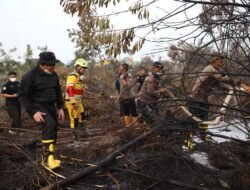 Polda Kalsel Fokus Efisiensi Drone Thermal Dan Cairan Sulfaktan, Untuk Padamkan Karhutla Guntung Damar