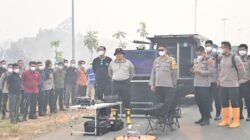 Polda Kalsel Perkuat Penanganan Karhutla Ring 1 Bandara, 5 Orang Jadi Tersangka