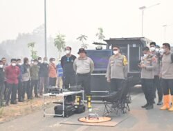 Polda Kalsel Perkuat Penanganan Karhutla Ring 1 Bandara, 5 Orang Jadi Tersangka
