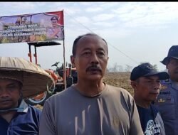 Polsek Banjarbaru Utara Pantau Pembajakan Lahan 44 Hektare, Persiapan Tanam Jagung di Tengah Kemarau