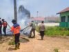 Kebakaran Lahan Di Bumi Makmur Berhasil Dipadamkan, Polsek kurau Dan Anggota Damkar Intensifkan Pemantauan