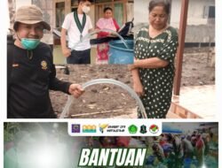 10.000 liter Air bersih dan 200 galon air minum tersalurkan kepada warga rentan terdampak Karhutla di Ketapang