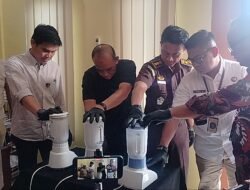 Polres Banjarbaru Musnahkan 239,66 Gram Sabu, Delapan Tersangka Berhasil Di Amankan