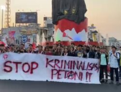 DPC GMNI Bengkulu Gelar Aksi di Simpang Lima, Desak Reforma Agraria Sejati