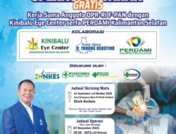 Layanan Operasi Katarak Gratis Hadir di Tanah Laut, Kuota Hanya 50 Pasien
