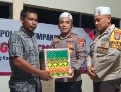 Temui Warga Sungai Tiung, Kapolsek Cempaka Tekankan Waspada Curanmor, Narkoba dan Balap Liar