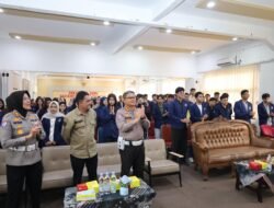 Polri Bersama Masyarakat Dirlantas Polda Kalsel Dorong Mahasiswa Jadi Pelopor Keselamatan Berlalu Lintas