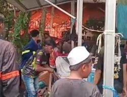 Kebakaran Gegerkan Warga Jalan Pramuka Banjarmasin, Api Berkobar Disaat Warga Jalankan Ibadah Sholat Jum’at