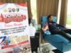 HUT ke-75 Humas Polri, Polres Banjarbaru Gelar Donor Darah Bersama Insan Media