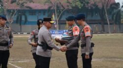 100 Personel BKO Polda Bali Disambut Kapolda Kalsel, Guna Tanggulangi Karhutla