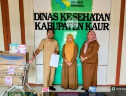 Puskesmas Tanjung Kemuning Salurkan Bantuan Susu untuk Ibu Hamil dan Anak Bayi