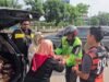 Jumat Berkah, Ditreskrimsus Polda Kepri Distribusikan Ratusan Paket Beras ke Masyarakat