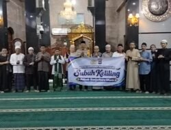 Suling di Masjid Kanzul Khairat, Polsek Banjarbaru Utara Perkuat Silaturahmi dan Kamtibmas