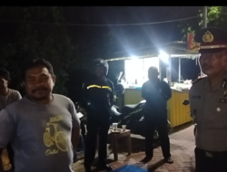 Polsek Banjarbaru Utara Gelar Operasi Pekat Di Embung Sidodadi,Respon Laporkan Warga  Antisipasi Gangguan Kamtibmas