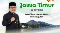 HUT Jatim ke-81, Henggar: Jawa Timur Unggul, Maju Berkelanjutan dan Selamat Untuk 4 Orang Best Employee Biro AP